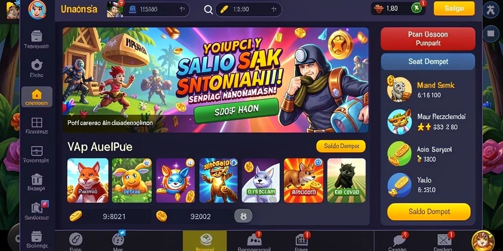 Level menantang yang membuat pemain berpikir kreatif.