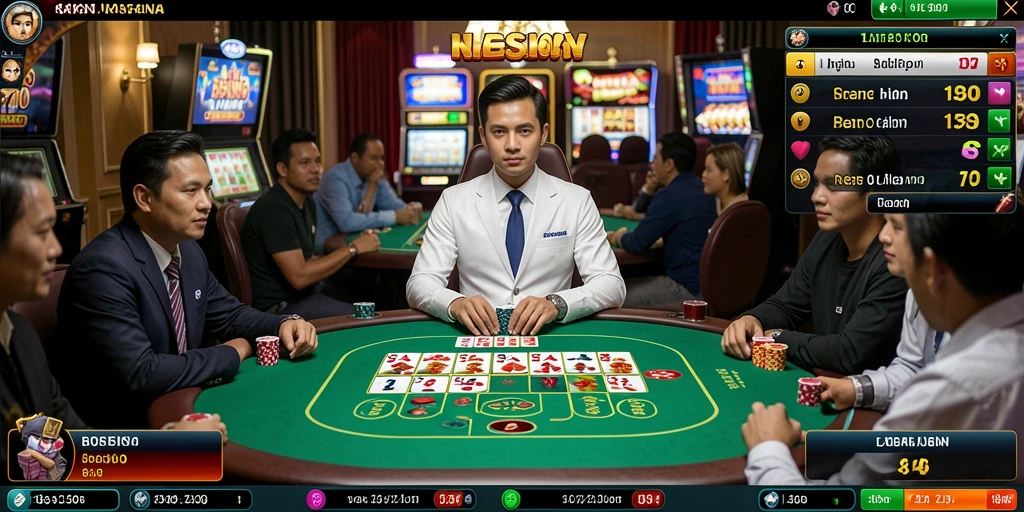 Screenshot interaksi sosial antar pemain yang seru.
