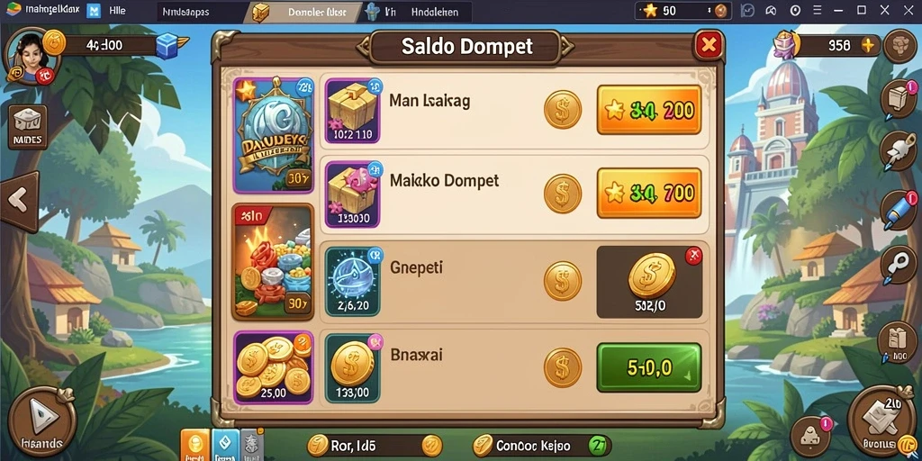 Berbagai mode permainan yang seru.