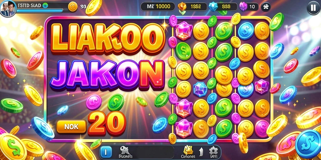 Screenshot memperlihatkan fitur bonus yang menguntungkan.