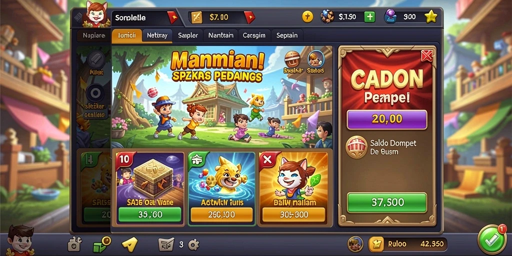 Sistem keamanan terjamin untuk pengalaman bermain yang aman.