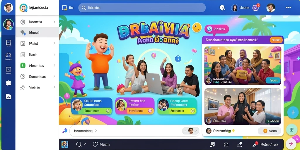 Karakter yang beragam dan penuh dengan kepribadian.