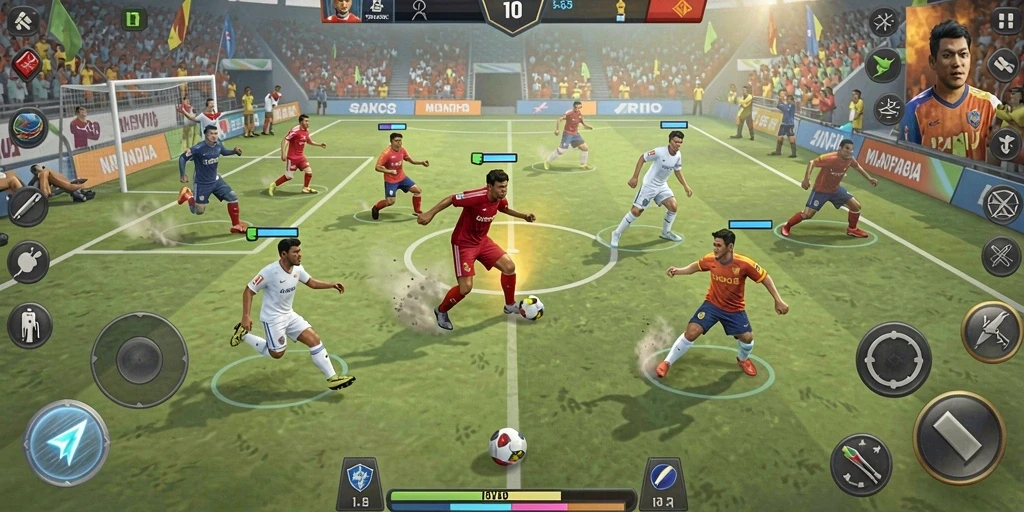 Kompetisi seru dengan teman-teman secara real-time.