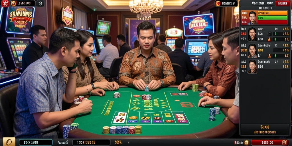 Fitur turnamen yang menambah keseruan bermain.